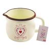 Beige Enamel Mug TONCA 1.2 L