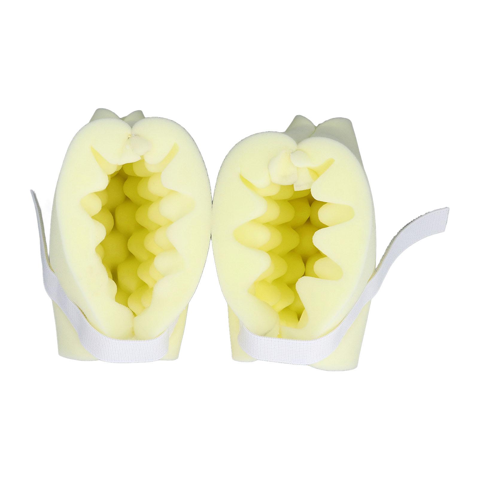 

1 пара защитных подушечек для пятки, губка, снимающая давление, удобная, высокая эластичность, мягкая для ног