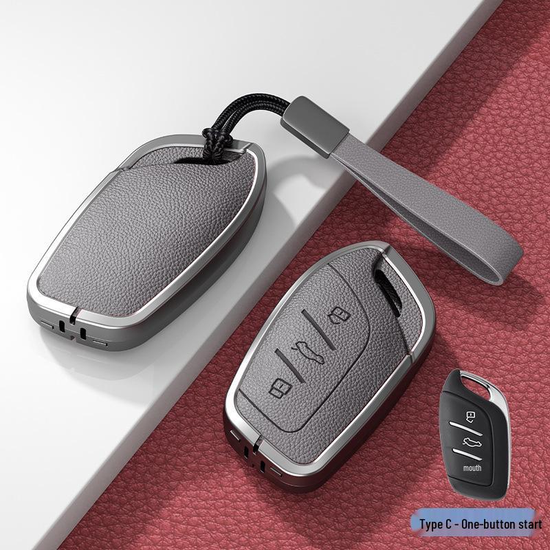 Compatible Key Cover for Roewe RX5 Max/ RX5/ RX3/ I5/ I6 Plus/ New 350/360 - Unisex Design.