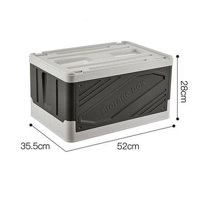 Handun Transparent Stackable Plastic Folding Storage Box