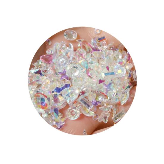 

1 коробка, великолепный блестящий визуальный эффект, несколько стилей украшения ногтей, 3D роскошные художественные украшения, аксессуары для дизайна маникюра A