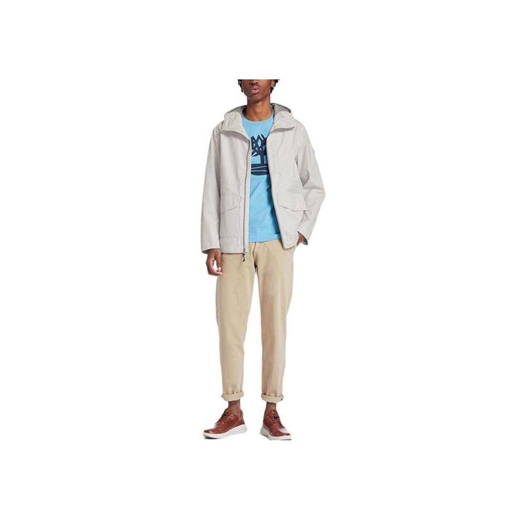 Timberland Urban Outdoor Bequeme Kapuzenjacke Lässig Atmungsaktiv Herrenjacken Beige A2EQT-CM9