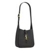 Saint Laurent Le 5 Á 7 Grained Leather Bag Black Women Shoulder_bags 809461-AADUU-1000