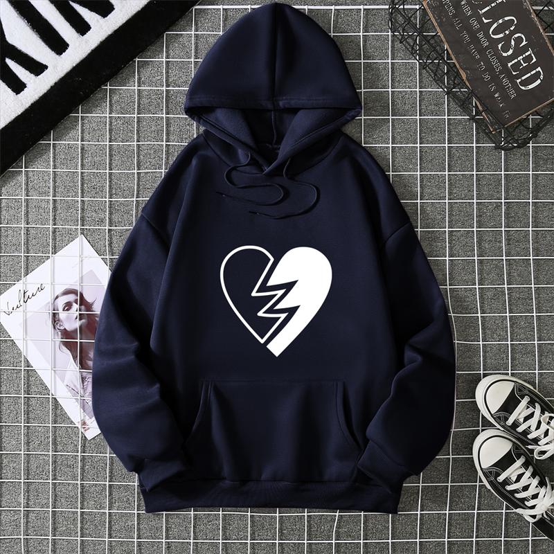 Heart-Katawa Shoujo Fashion Hoodies High-Quality Sweatshirt Katawa Shoujo Shojo Disabled Girls Broken Heart Hearts