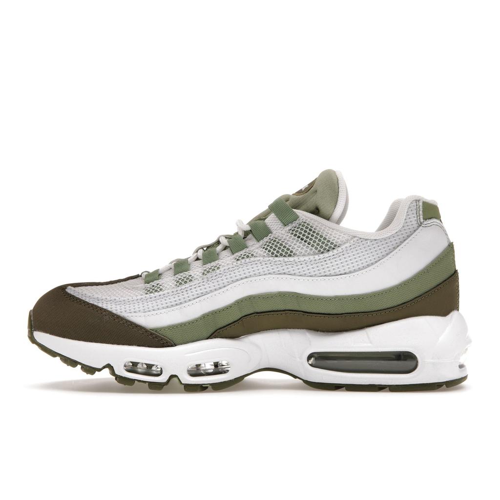 Nike Air Max 95 Weiß Ölgrün Herren Sneaker Medium-Olive FD0780-100