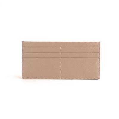 Lizdays Women's Slim Skimming-Resistant Long Wallet (Gray Beige)