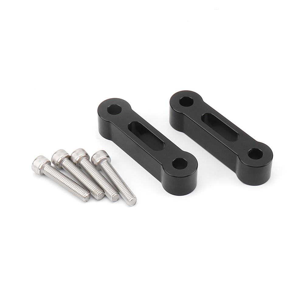 

For CFMOTO 800MT 800 MT 800mt 2025 2025 Motorcycle Accessories Black Lower Rear Seat Passenger Pedals Lowering 20mm Bracket Kit чорний