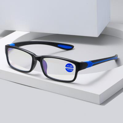 TR90 Blaulichtfilter Lesebrille Herren Business Ultraleicht Sport Alterssichtigkeit Computerbrille +1.0 +1.5 +2 +2.5 +3