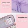Large Capacity Double Pencil Bag Simple Girls Junior High School Students Portable Stationery Box