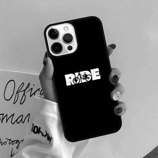 Ride Mountain Bike Bicycle Phone Case Cover For iPhone 17 Air 15 16 14 13 12 Pro Max 11 Pro Max Plus Coque Shell