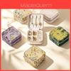 Caja de Almacenamiento de Joyas con Material de Cuero para Viaje y Regalo