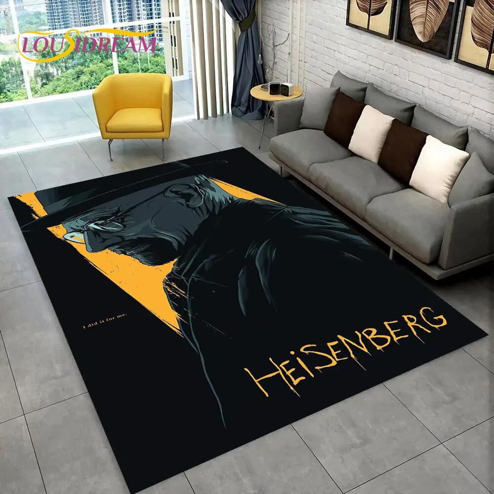 Breaking Bad Walter Hartwell Area Rug,Carpet Rug for Home Living Room Bedroom Sofa Doormat Decor,kids Play Non-slip Floor Mat 3D