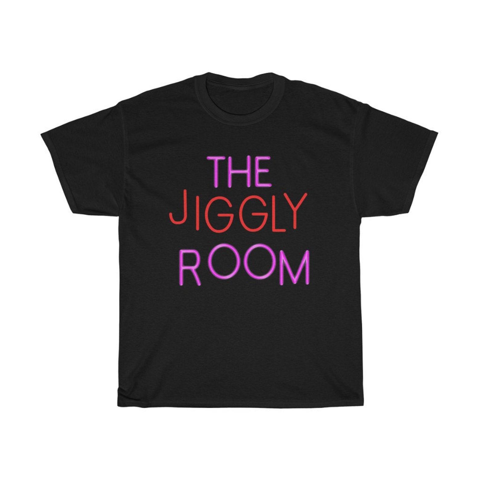 The Jiggly Room Black T-Shirt Size S to 5XL XL