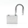 Beugel Hangslot met Pantserijzeren Padlock met Vierkante Sleutel Chroomafwerking 50mm Afmeting en Rondrand Behuizing Diefstalbeveiliging