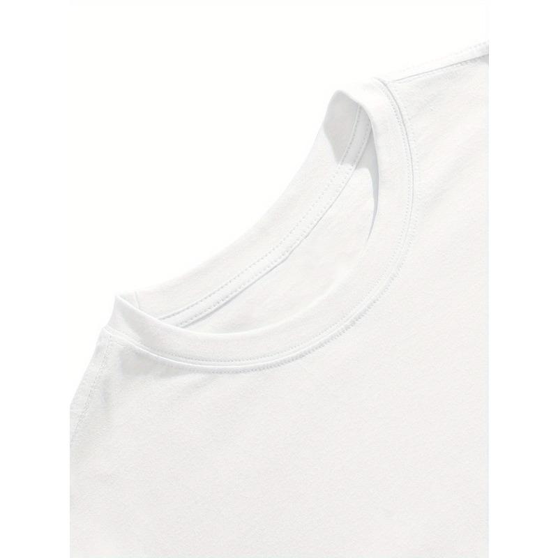European Size Men's Fashion Trendy Short Sleeve Printed T-Shirt