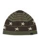 THE COLDEST MOMENT Tcm Starfish Stripe Beanie (Khaki Brown)