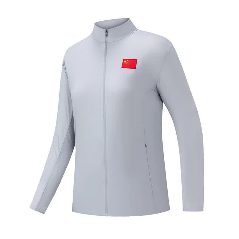 ANTA Women s UV Protection Full-Zip Woven Jacket M