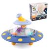 Children'S Microscopic Creature Ufo Observation Bucket Stem Scientific Experiment Toy Animal Insect Observation Bucket