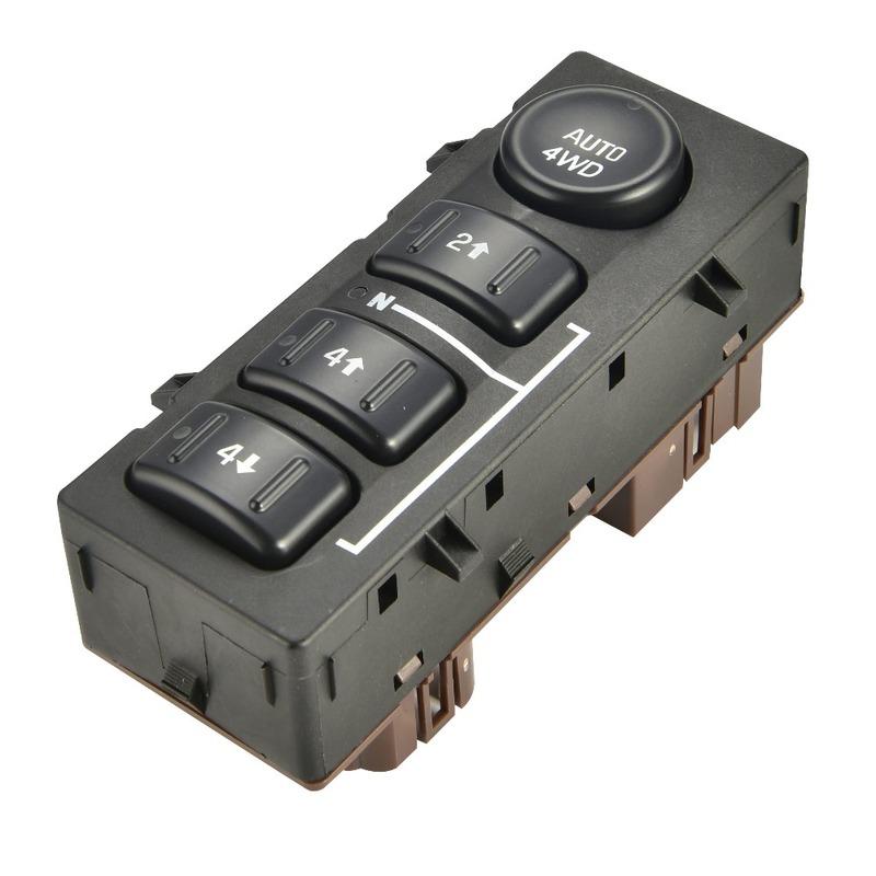 new 19259313 For Chevrolet Silverado Suburban For GMC Yukon 4WD Wheel Drive Control Switch Transfer Case Button 15136039
