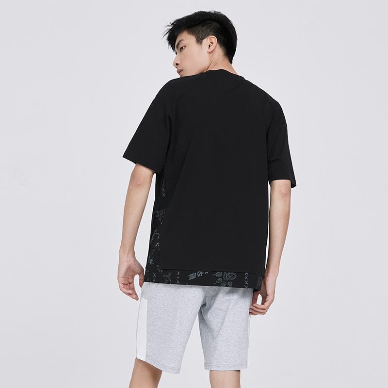 KELME Crew Neck Loose Fit Straight Fit Short Sleeved T Shirt Unisex 6224TX1027