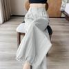 Women's Lace-Trim Wide-Leg Cropped Pants - 2025 Sun Protection, Lightweight & Casual