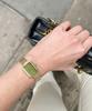 Lollalojeu Ms Lola Green Onyx Square Women'S Metal Watch