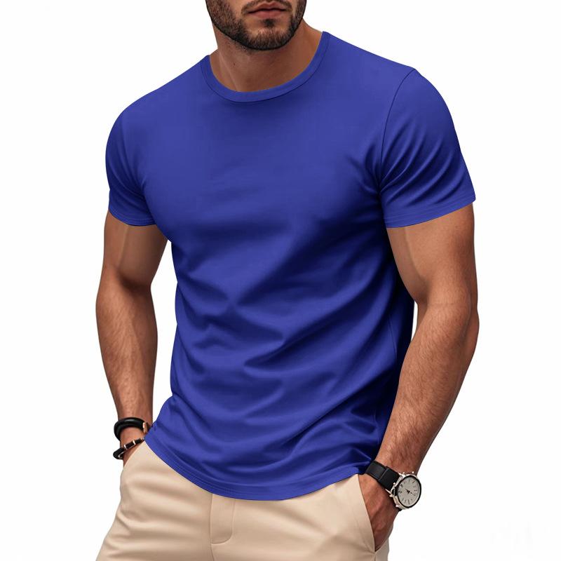 Athletic T Shirts for Men, Quick Dry Gym Workout Running Sport Short-Sleeve Crewneck Tee