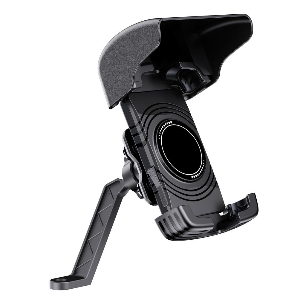 Waterproof Dustproof Electric Scooter & Motorcycle Phone Holder for Navigation with Helmet Bracket