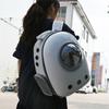 Cat bag out portable cat backpack cat bag space capsule pet dog schoolbag double shoulder rabbit summer breathable