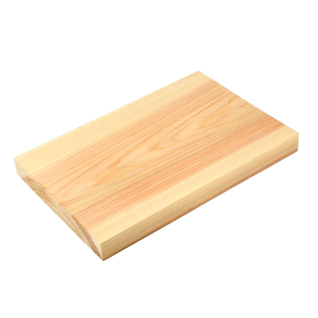 kicoriya Single-piece, domestically produced, high-quality cypress cutting board, 30cm x 20cm