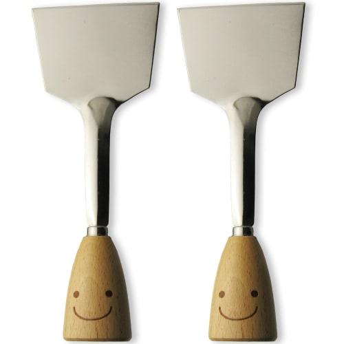 Nagao WaiWai Kitchen Okonomiyaki Spatula Set of 2, 18.3cm, Made in Japan, WY-48