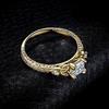 High-End Light Luxury Zircon Ring For Women, Exquisite Design Wedding Ring, Popular Fashion Accessories Jewelry