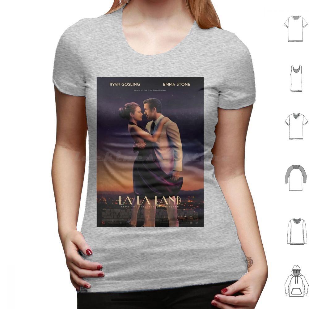 La La Land Movie T Shirt 6xl Cotton Cool Tee Movie Drama Love Romance La La Land Stone Ryan Gosling Film Musical La Movies