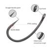 6pcs Carp Fishing Rig Kit Combi Spinner Rig With Bait Folss Fine Latch Needle Floss Cap Hook 2 4 6 PTFE Coated Micro Barb Curve Shank Carp Hooks