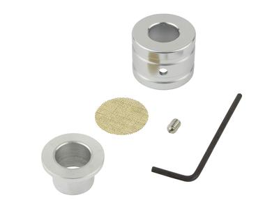 POSH 900122-03 Motorcycle Goods Crank Breather Hose End Inner Diameter 0.6 Inch (15 Mm)