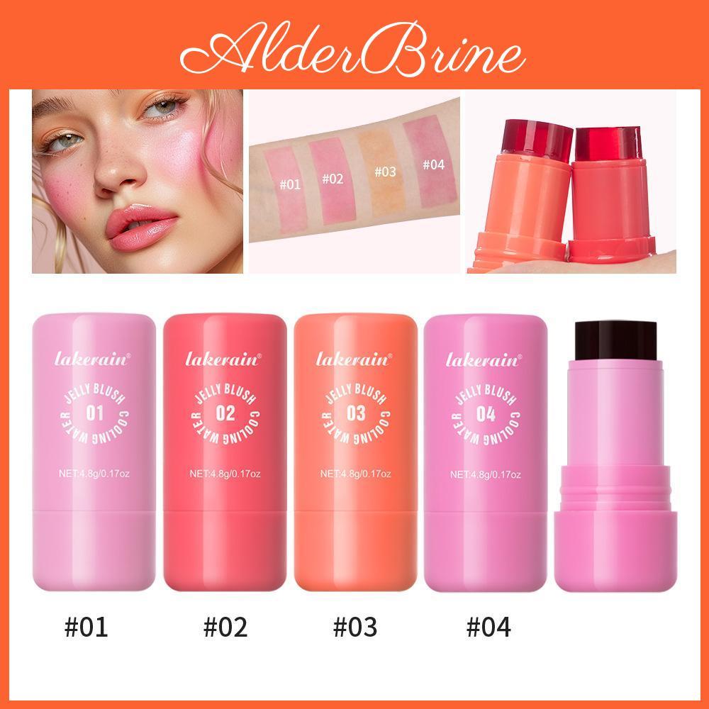 Jelly Blush Powder Blusher Jelly Lasting Color Hydrating Shimmer Rouge Blush Stick