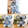 Cowboy Koala Plush Toy For Couples With Soft Cotton Filling Perfect For Gifts And Decor
