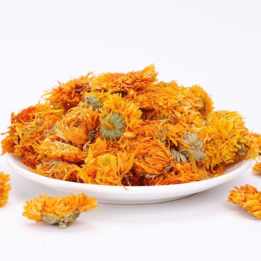 Chinese Marigold Tea Female Herbal Flower Calendula Officinalis Tea