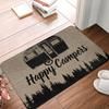 Whimsical Motorhome Adventure Print Mat, Durable Anti-Slip Doormat for Home Kitchen Bedroom Living Room Entrance Carpet