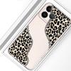 Soft Phone Cover Case for iPhone 17 Pro Max 14 Plus 7 8 XR 11 12 Mini 16 XS Max Air 13 Pro 15 Minimalist Leopard Print