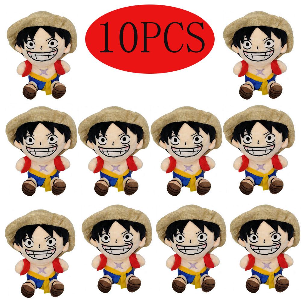 One Piece Anime 20-22cm Plush toys Luffy Zoro Plush Toy Keychain doll Backpack Hangings Kid Christmas Gift Toys,room decoration