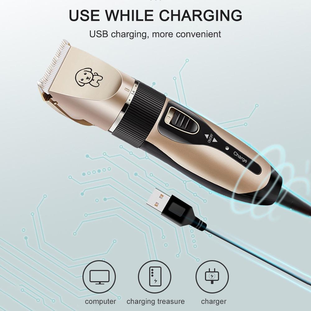 Kjæledyrpleie Hårklipper Hårklipper Støysvak Hund Katt Kanin Hårtrimmer Kutter Babyhår