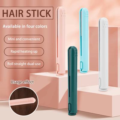 Wireless Hair Straightener For Students, USB Portable Curling Iron, Dormitory, Wireless Hair Straightener