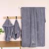 Coral Fleece Soft Absorbent Towel Set for Face and Bath - Thickened for Men and Women