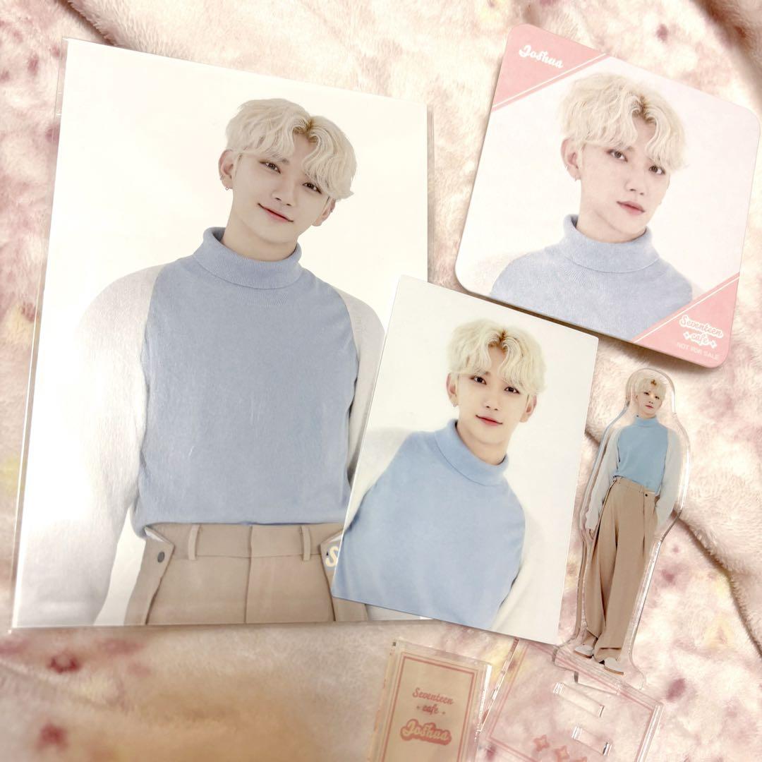 

[USED] SEVENTEEN Seventeen Joshua 4-piece set Seventeen Cafe 2021