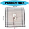 Plaids Pocket Square Handkerchief for Women Wedding Handkerchief Pocket Handkerchief for Bride Groom Wedding Gift