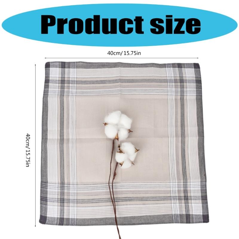 Plaids Pocket Square Handkerchief for Women Wedding Handkerchief Pocket Handkerchief for Bride Groom Wedding Gift