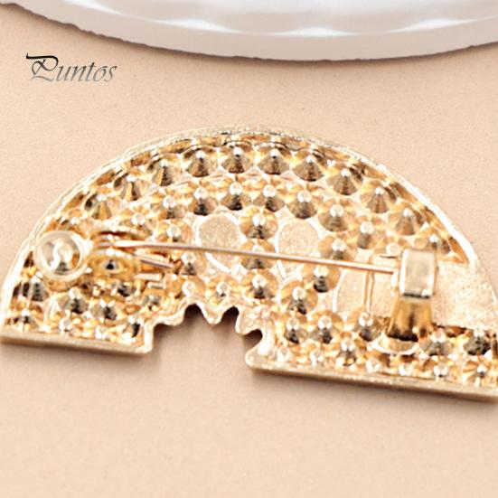 Watermelon Slice Brooch 1/2Pcs Rhinestone Brooch, Sparkling Fruit Lapel Pin, Sweater Shape Cardigan Coat Suits Accessories, Jewelry Gift for Women Pin