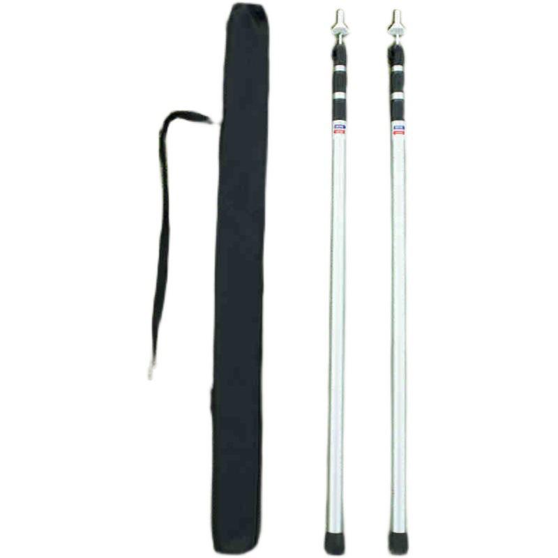Telescopic Aluminum Awning Tent Support Pole - Thickened Alloy Design