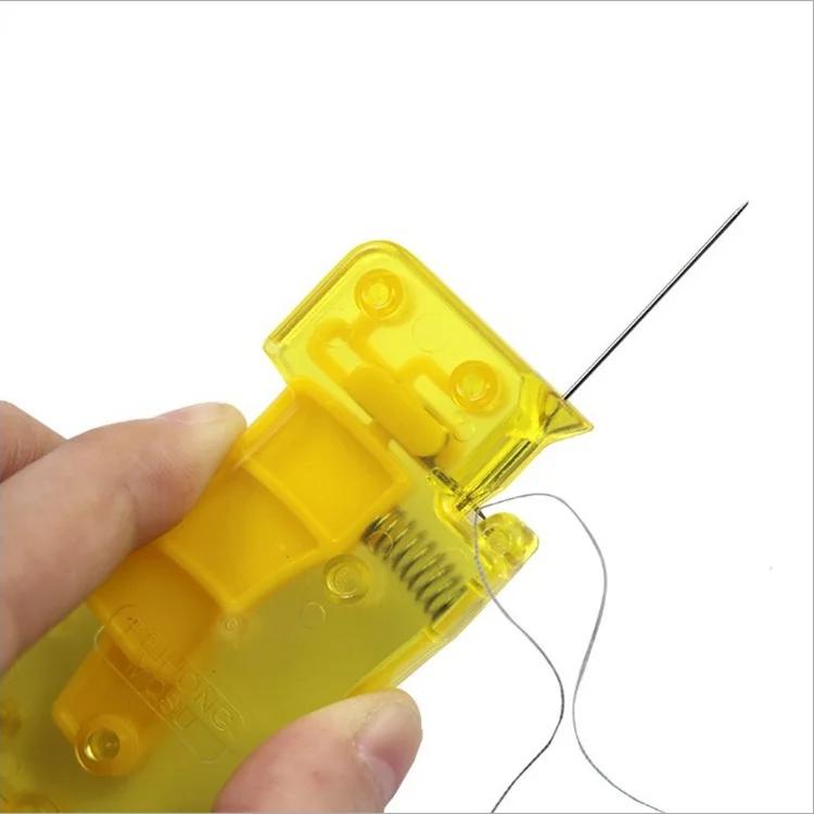 Automatic Easy Use Needle Threader for Seniors Crafts DIY Sewing Projects Threading Accessories